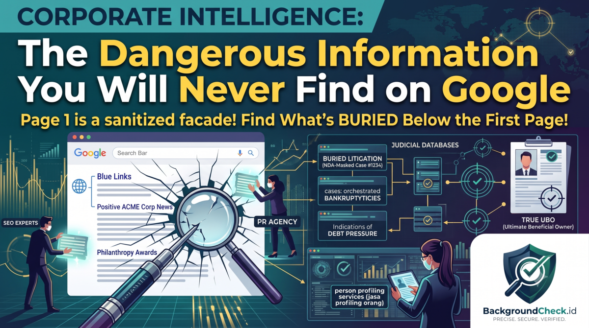 Corporate Intelligence: Informasi Berbahaya yang Tidak Akan Pernah Anda Temukan di Google